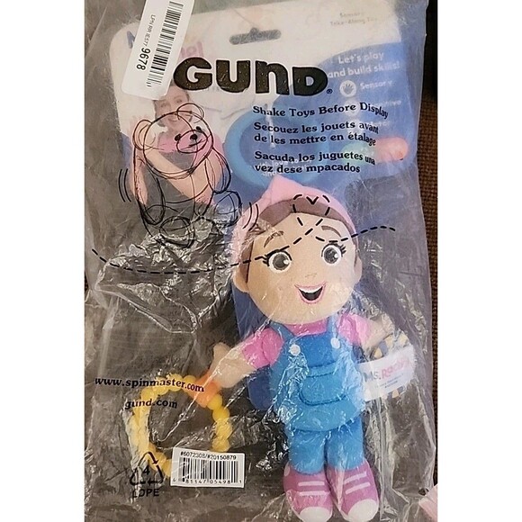 NEW Ms. Rachel Sensory Take-Along Toy Plush Doll Sealed - Picture 1 of 3